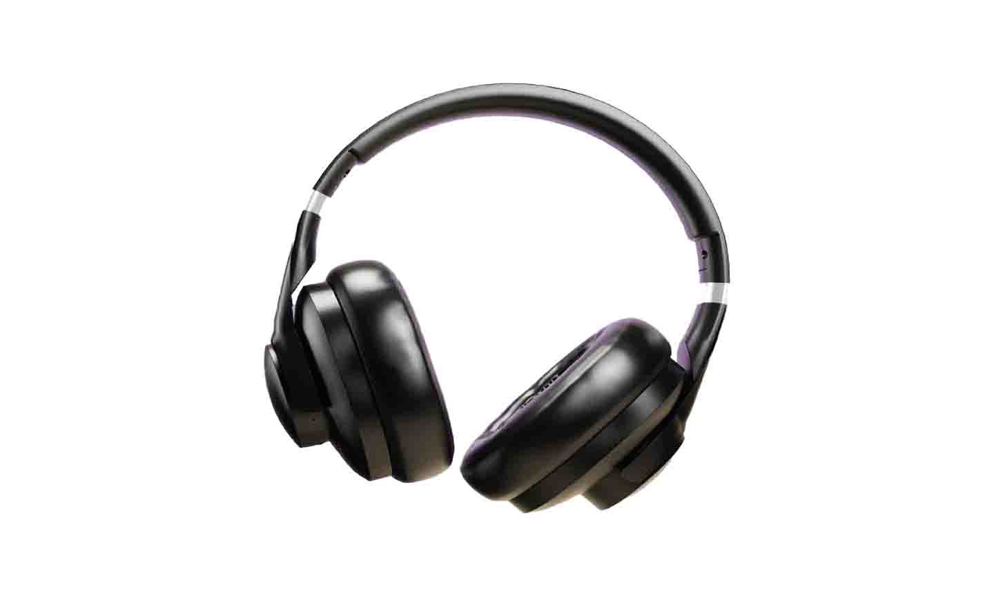 Heatz ZB81 Black Bluetooth Headphones with Microphone