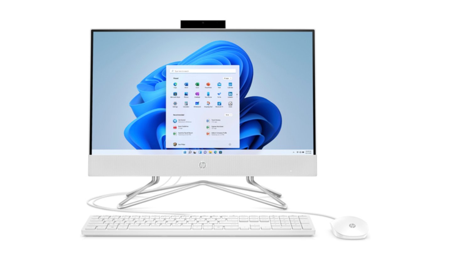 HP 200 G4 All-In-One Desktop Computer with Core i3 – White