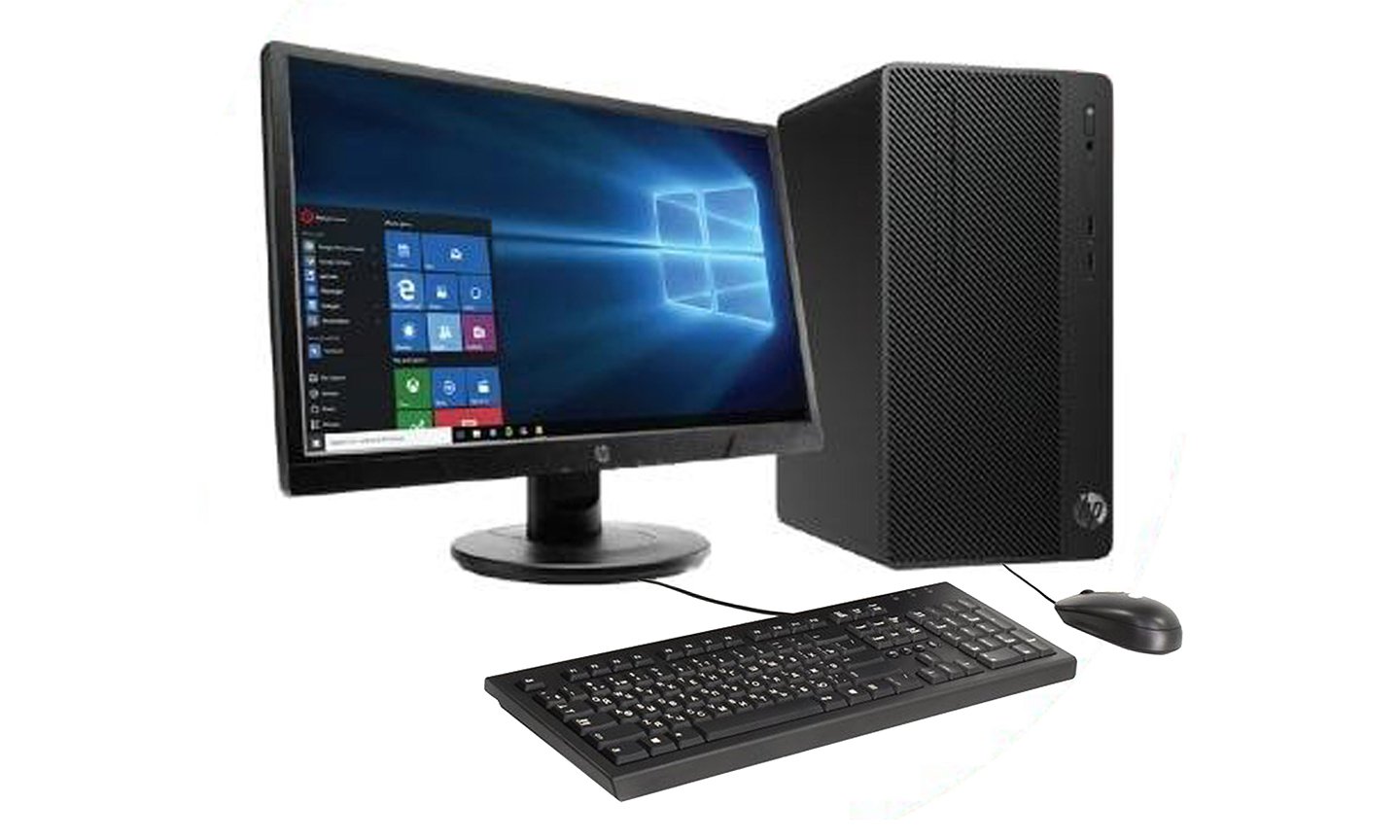 HP 290 G4 Micro Tower Desktop PC - Intel Core i3, 1TB HDD, 8GB RAM, Windows 11
