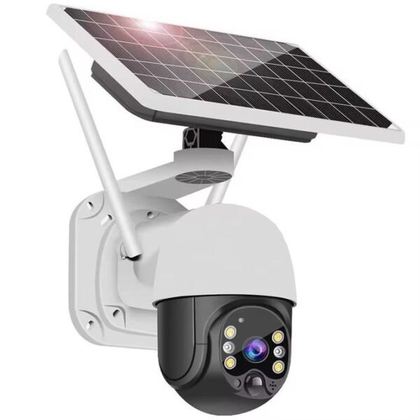Latest Trending Wifi Solar ICSEE Wireless Battery-Powered Camera, HD 4MP PIR IP CCTV Security Camera for Outdoor Use, IP66 Waterproof
