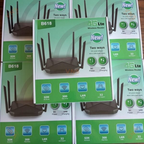 Others B618 Cat 4 FDD 4G LTE WiFi CPE Router with RJ45 Port