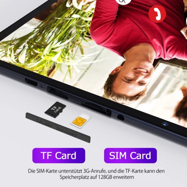 PRITOM 10-Inch Tablet PC with SIM Card Slot, Android 13, 64 GB, Quad-Core, Touch Screen, WiFi, GPS, 3G Calling - Available on AliExpress