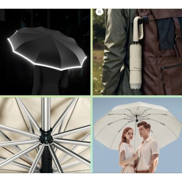 Umbrella with Ring Buckle