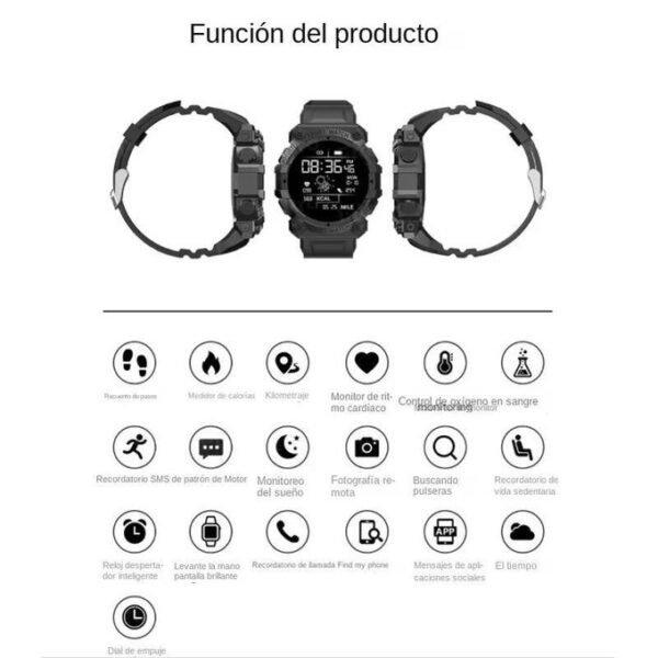 Y56 Bluetooth Smartwatch for Men and Women - Touchscreen Fitness Bracelet Compatible with iOS and Android (Model D20)